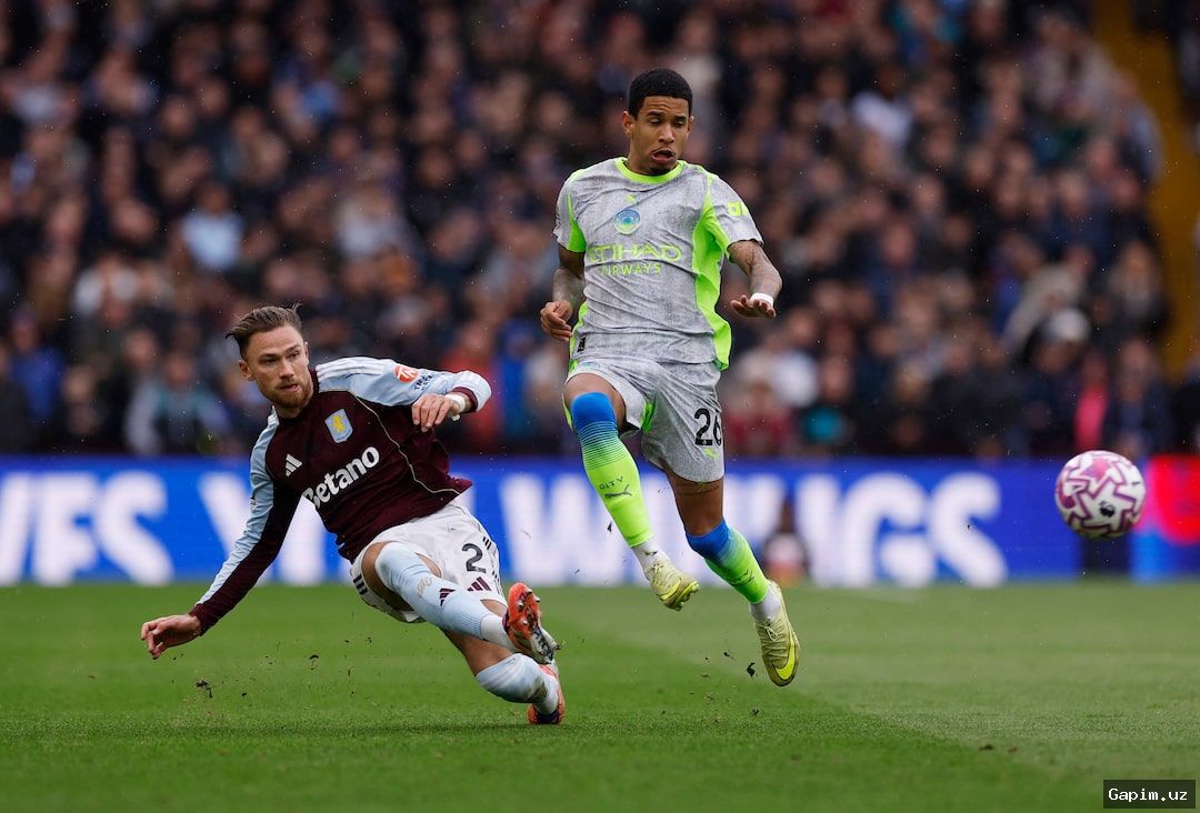 ⚽️🏟️ Angliya Premyer-ligasi: «Manchester Siti» «Aston Villa» maydoniga safar qilmoqda