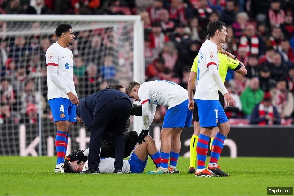 ⚽️🏥 La Liga: Barcelona jarohatlar bilan kurashda, Athletic Bilbaoga qarshi o‘yinda peshqadamlikni saqlashga intilmoqda