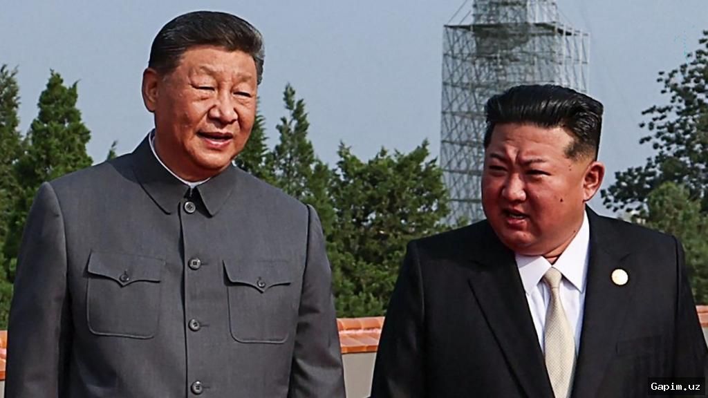 🇨🇳🇰🇵 Xi Jinping Shimoliy Koreyaga yetti yil ichida ilk bor tashrif buyurdi