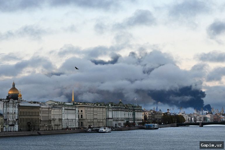 ⚡️🔥 St. Petersburg oil facilities and infrastructure hit in overnight drone barrage
