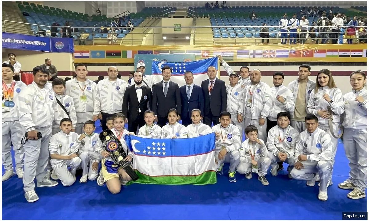 🥊🏆 Узбекистанские кикбоксеры установили исторический результат на Кубке мира в Бангкоке