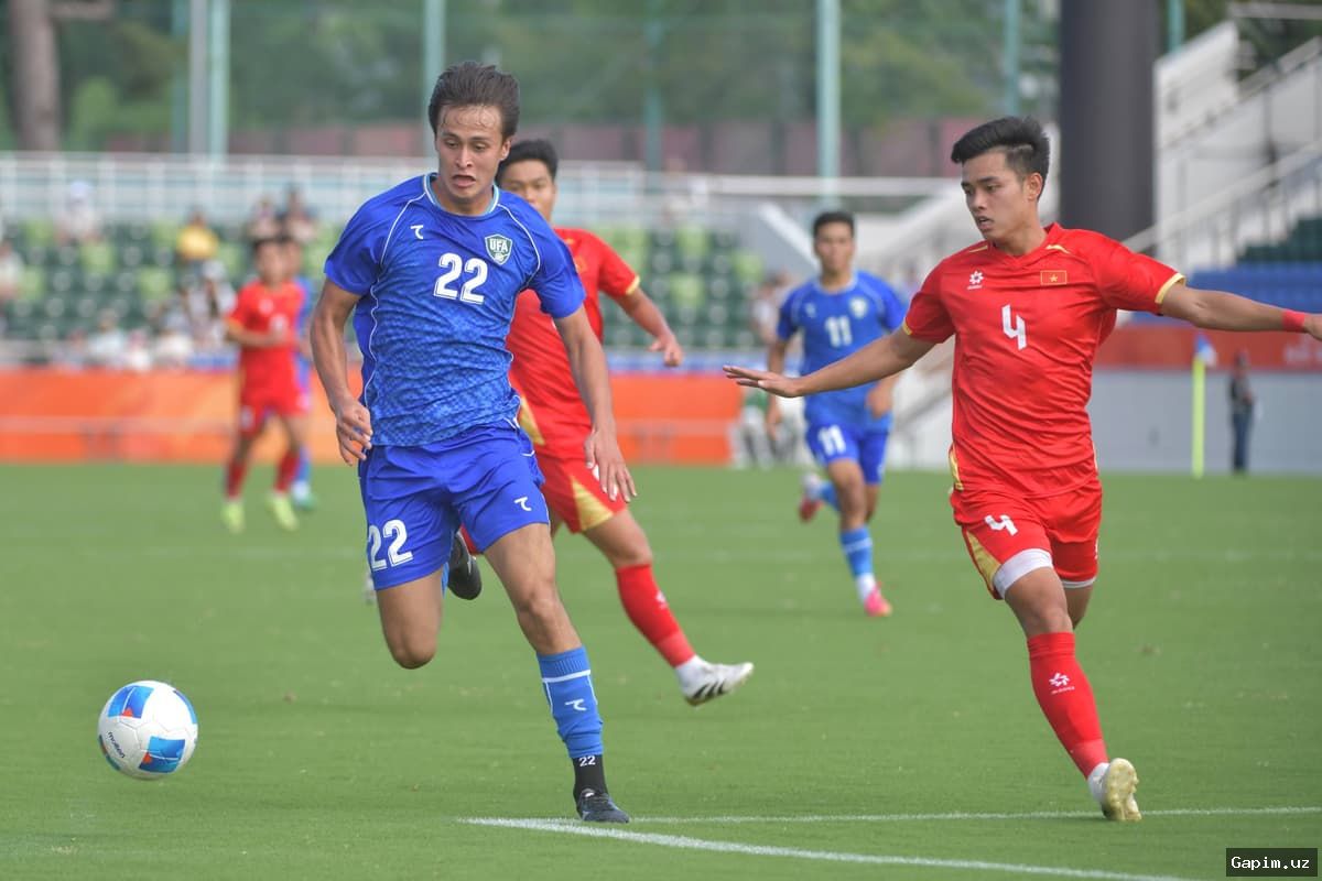 ⚽️🇺🇿 Сборная Узбекистана U-23 вышла в полуфинал Азиатских игр