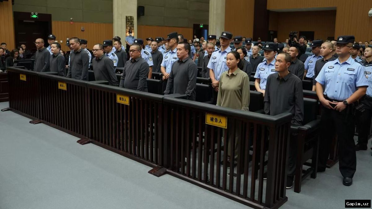 ⚖️🇨🇳 Xitoy sudi Myanmadagi firibgarlik markazlari yetakchilarini o'lim jazosiga hukm qildi