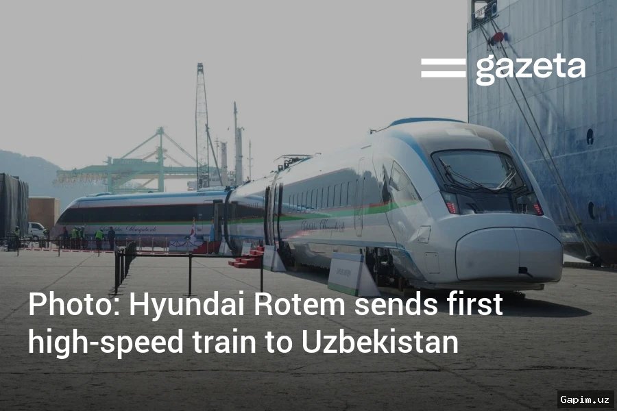 🚄🇺🇿 High-Speed Train from Tashkent to Khiva to Launch on May 1
