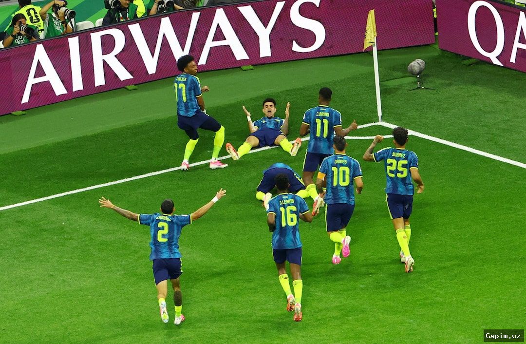 ⚽️🏆 Колумбия вышла в 1/8 финала чемпионата мира
