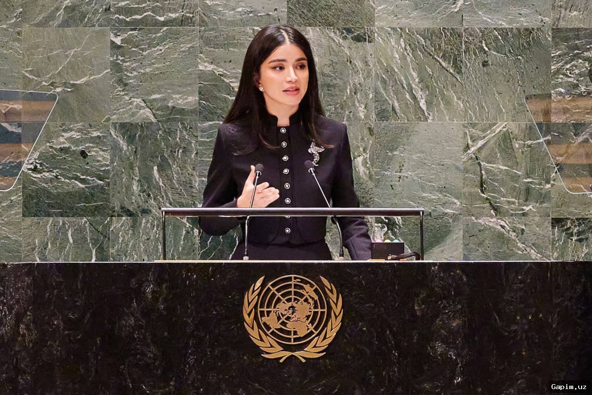 🌍🇺🇿 Saida Mirziyoyeva to Speak on Behalf of Uzbekistan at 81st UN General Assembly Session