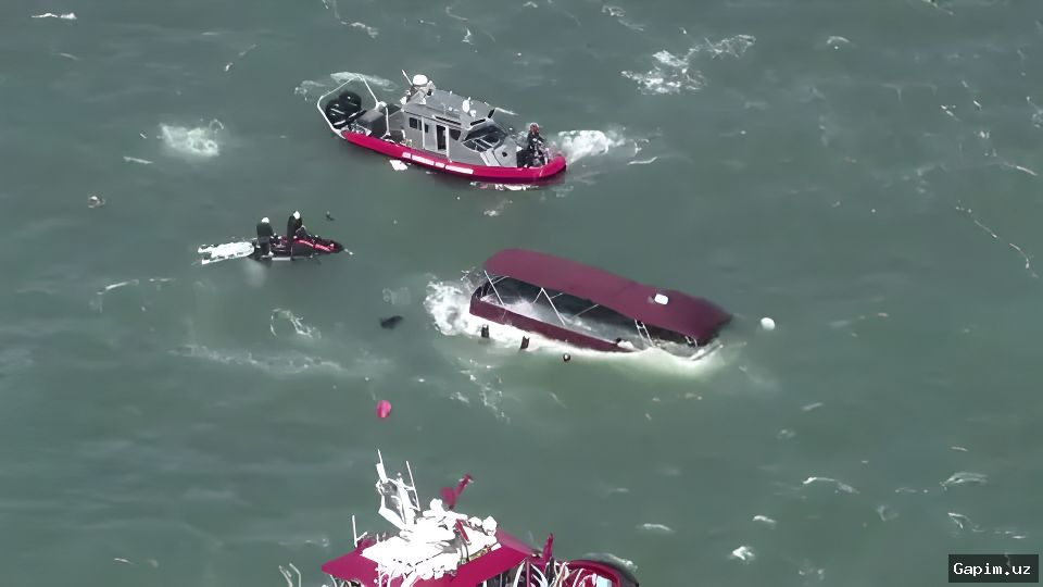 🚤🏝️ Крушение понтонного судна у острова Алькатрас: 1 погибший, 3 пропавших без вести