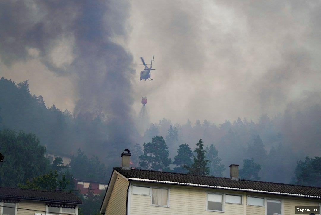 🔥🏠 Пожар в Норвегии уничтожил более 100 домов в городе Драммен