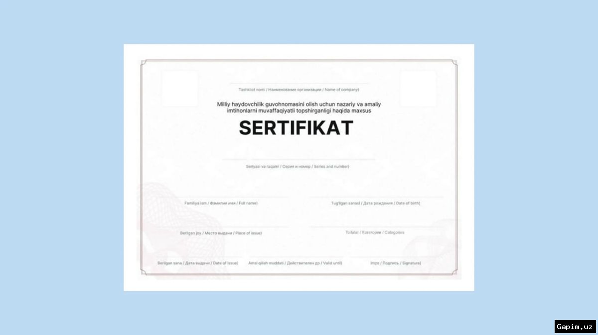 🏥💻 В Узбекистане появилась возможность получить медицинскую справку формы 086 онлайн