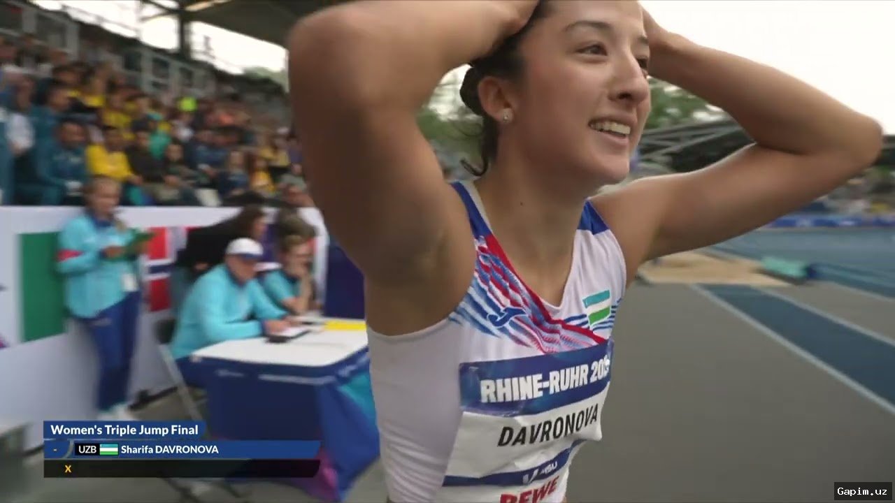 🏃‍♀️🌍 Sharifa Davronova dunyo chempionatida 10-o‘rinni egalladi