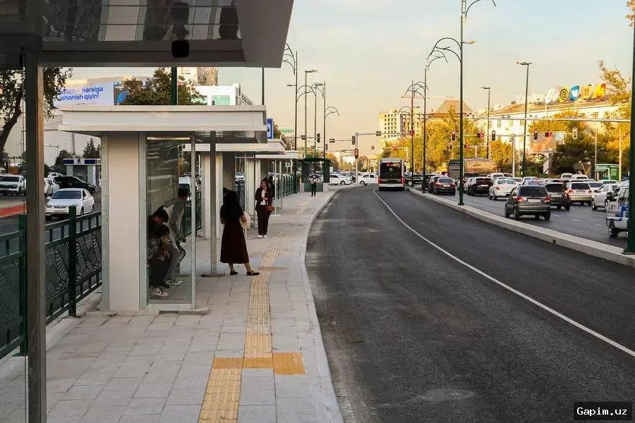 🚌🏙️ Toshkent shahrida yangi BRT yo‘laklarini qurish ishlari davom ettirilmoqda