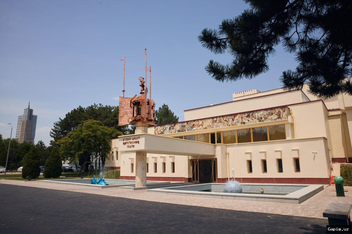 🎭🏛️ Toshkentdagi O'zbek milliy qo'g'irchoq teatri birinchi bosqich rekonstruksiyasidan so'ng qayta ochildi