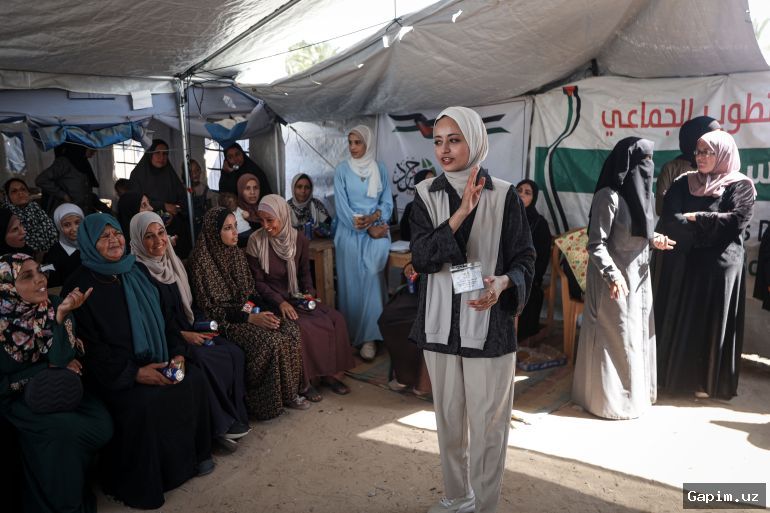 ⚧️⛺ Gaza women find safe space to heal from war trauma