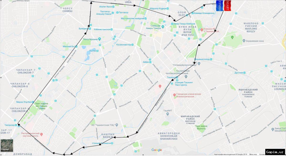 🏃‍♂️🚧 В Ташкенте временно ограничат движение транспорта из-за чемпионата Узбекистана по дуатлону и Международного марафона — 2026