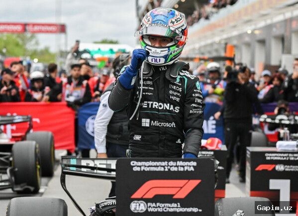 🏎️🏆 Кими Антонелли выиграл Гран-при Канады, одержав четвертую победу подряд