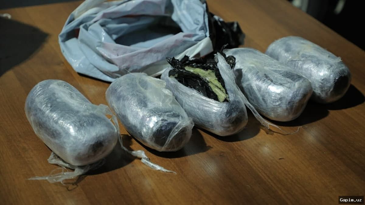 🚨🌿 В Ферганской области пресечена попытка сбыта 5,6 кг гашиша
