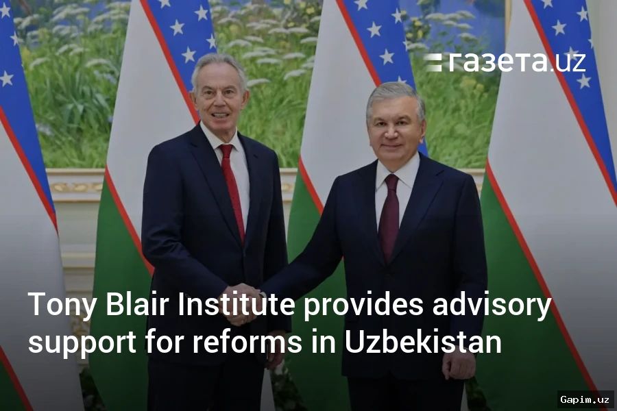 🤝🇬🇧 Shavkat Mirziyoyev Toni Bler bilan uchrashdi
