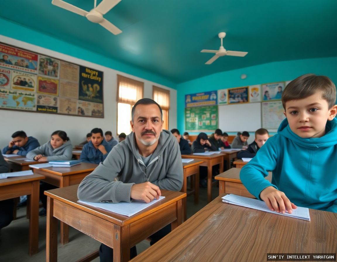 🏫📚 В Узбекистане в 13 500 классах учится более 35 учеников – заявление министерства