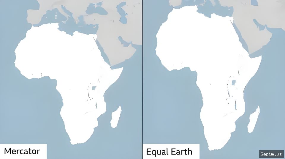 🌍🗺️ BMT Afrika hajmini noto‘g‘ri ko‘rsatuvchi xaritani tuzatish rezolyutsiyasini qabul qildi