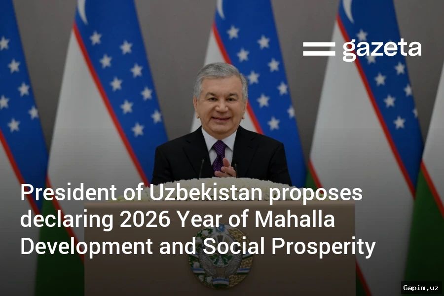 🏘️📈 Uzbekistan's Mahallas: Transforming into Hubs of Economic Growth and Social Cohesion