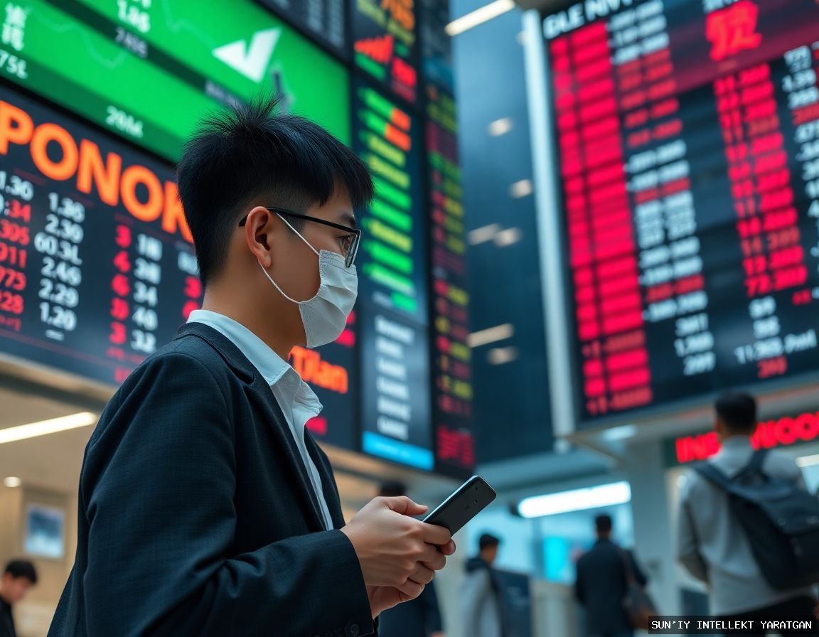 📉📉 Азиатские фондовые рынки резко упали: технологические компании лидируют