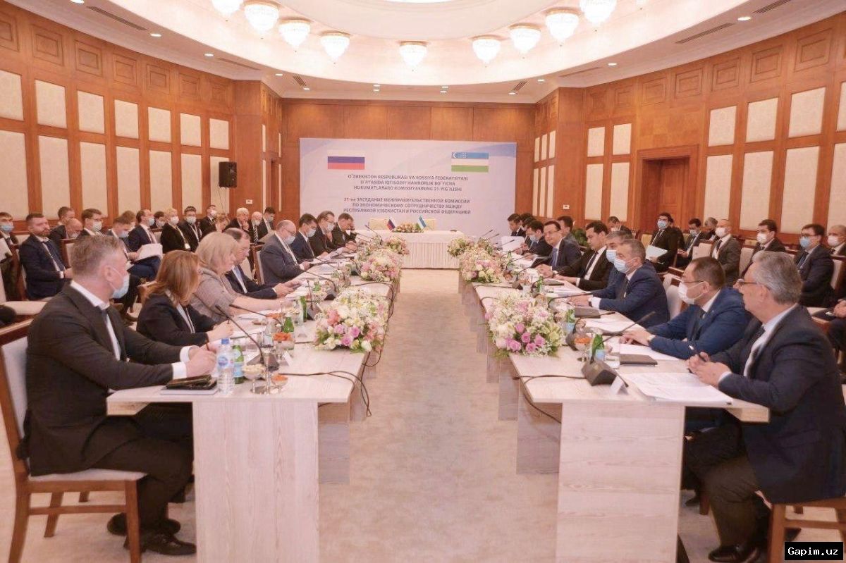🇺🇿🇷🇺 O‘zbekiston va Rossiya parlament komissiyasi Xorazmda uchrashdi