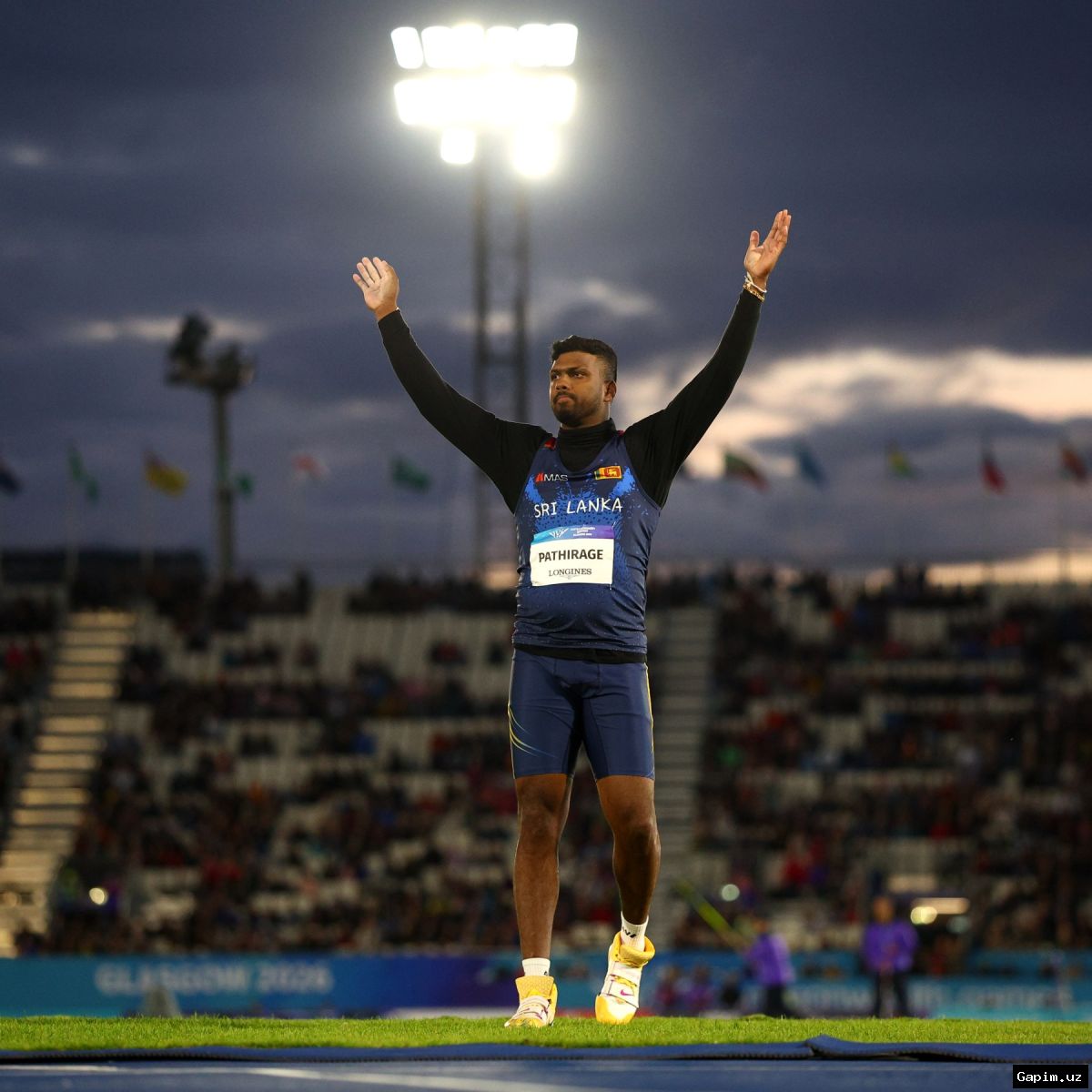 🏃‍♂️🥇 Шри-ланкийский метатель копья Румеш Патираге стал мировой звездой