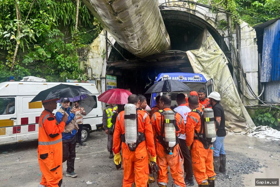 💥🏗️ Hindistonning Sikkim shtatidagi GES qurilishida tunnel qulashi oqibatida qurbonlar soni 20 nafardan oshdi