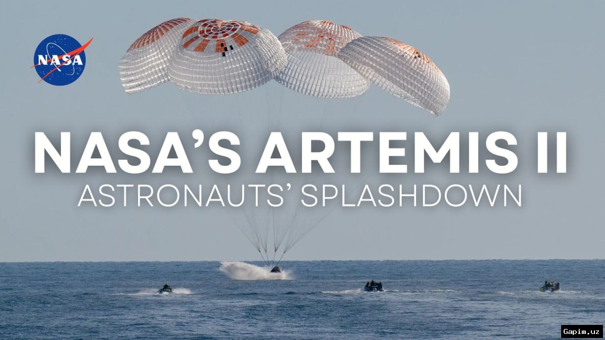 🚀🌊 Миссия NASA Artemis II: Корабль Orion готовится к возвращению на Землю и приводнению в Тихом океане