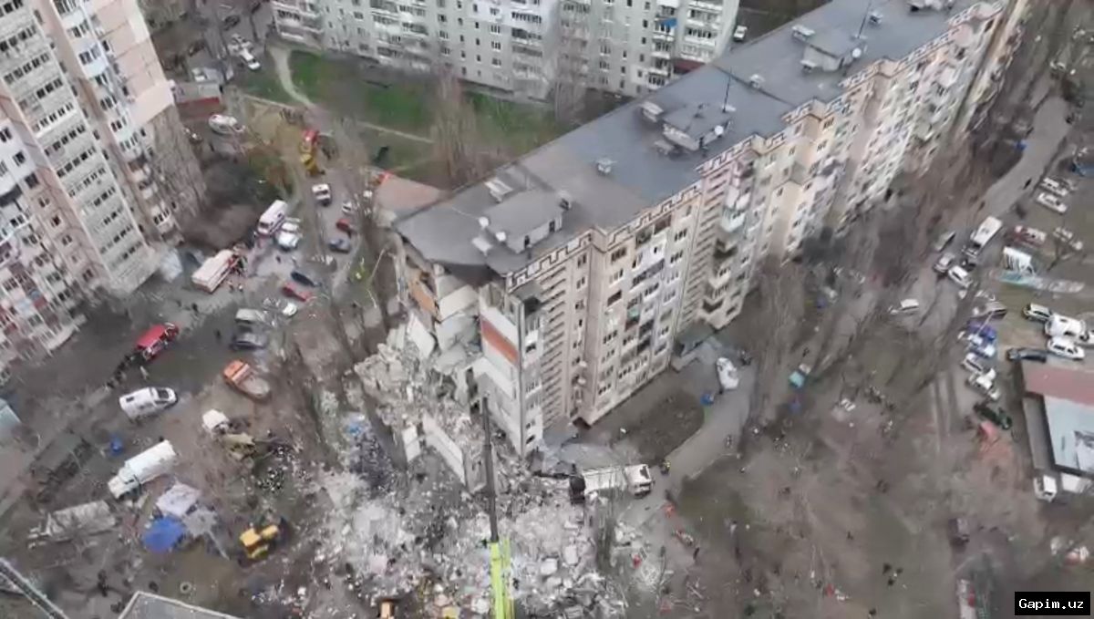 ⚡️🏢 Rossiyaning Odesaga hujumi: turar-joy binosi vayron bo‘ldi, qurbonlar bor