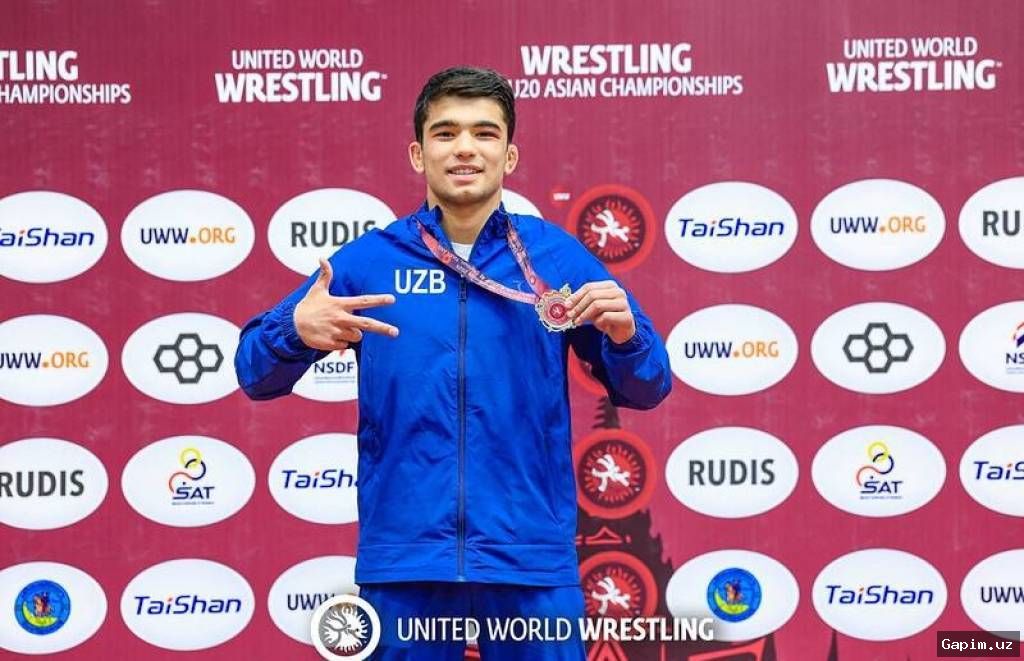 🏆🥇 Ulug‘bek Rashidov yana Osiyo chempioni!