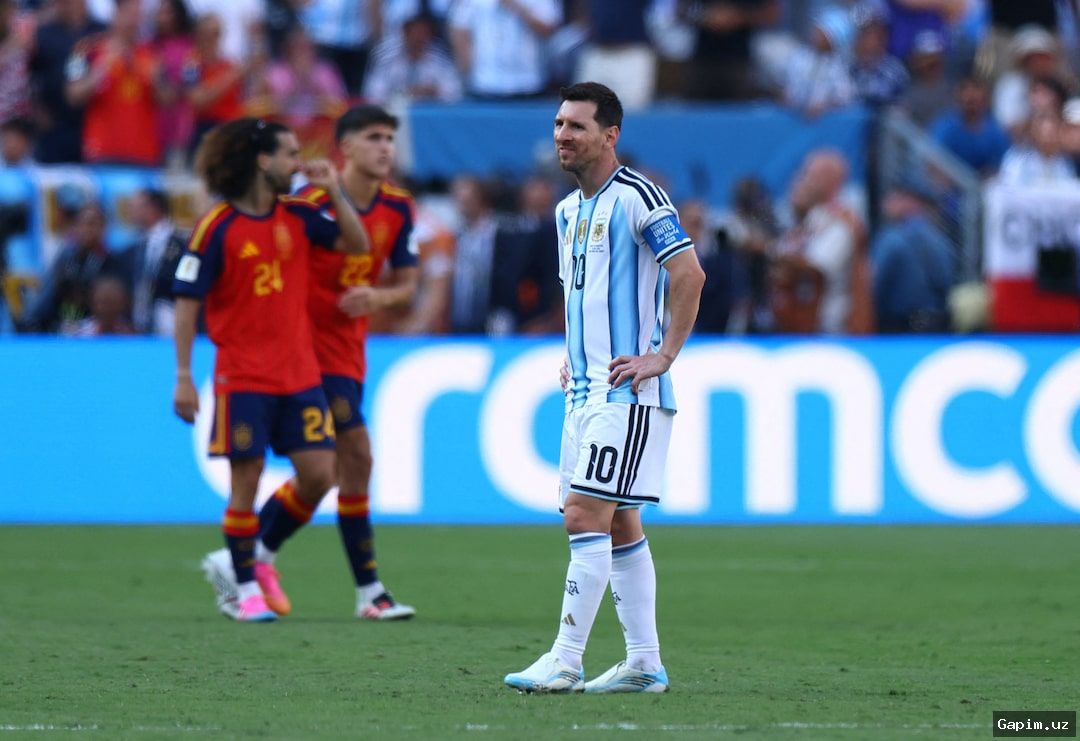 ⚽️😢 Messi jahon chempionatidagi so'nggi o'yinidan so'ng ko'z yoshlarini tiya olmadi