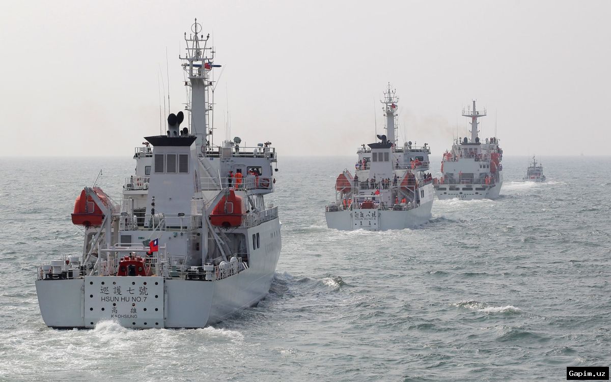 🇨🇳🇹🇼 Береговая охрана Тайваня заявила об выдворении группы китайских судов из своих вод