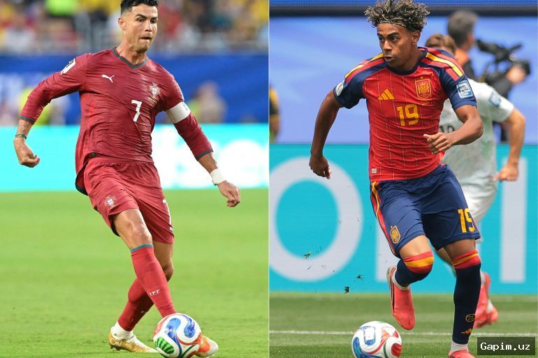 ⚽️🇪🇸 Ispaniya Portugaliyani mag‘lub etib, chorak finalga chiqdi