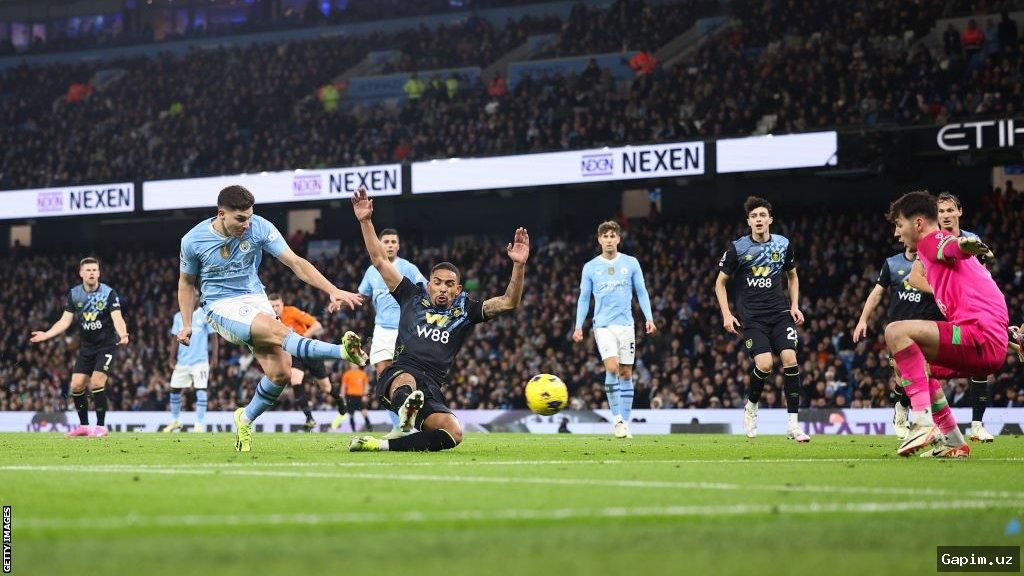⚽️🏆 Manchester City Takes Premier League Lead as Burnley Relegated