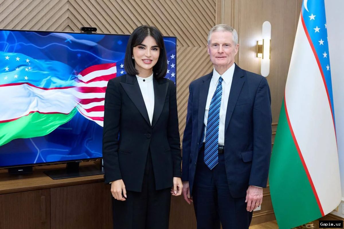 🌍🤝 Saida Mirziyoyeva meets with US Deputy Trade Secretary