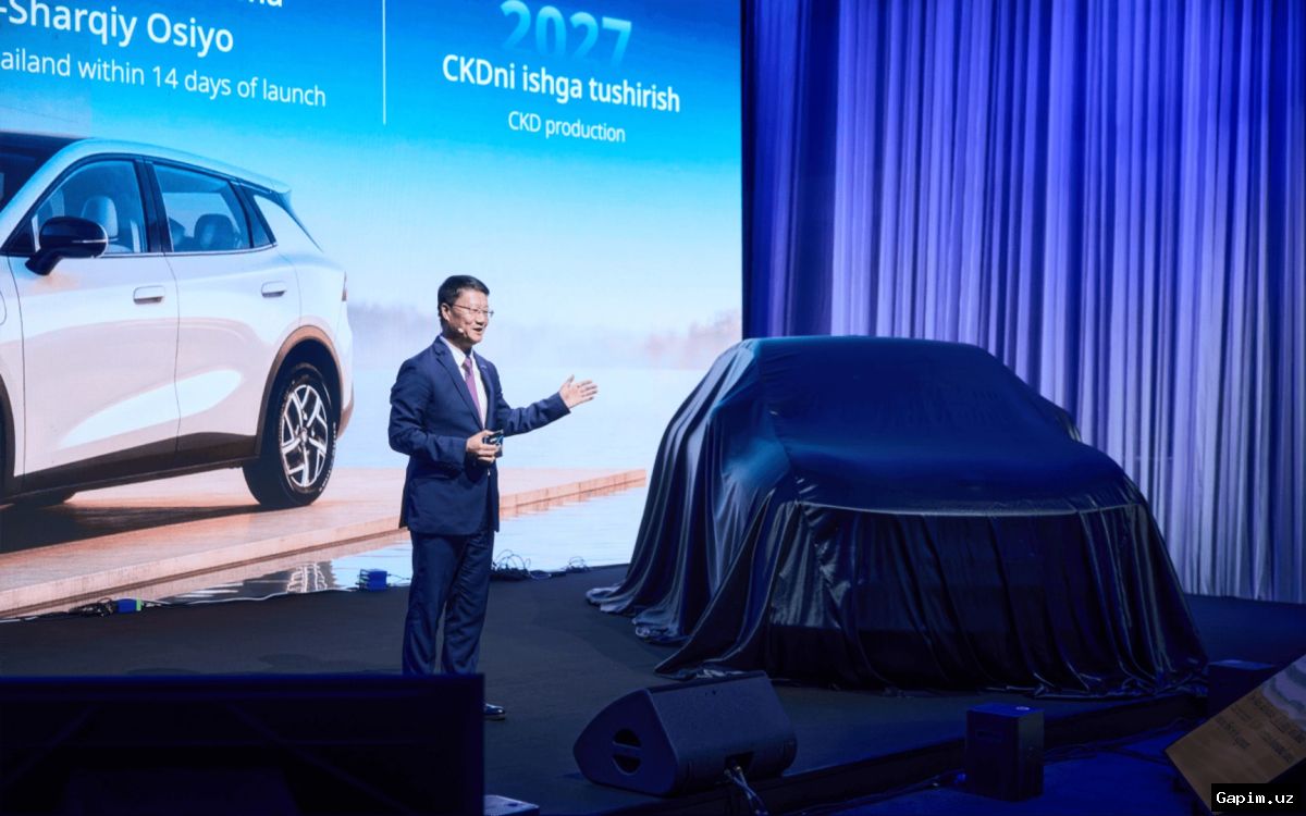🚗✨ Участники из Узбекистана ознакомились с новинками бренда Changan на автосалоне в Париже