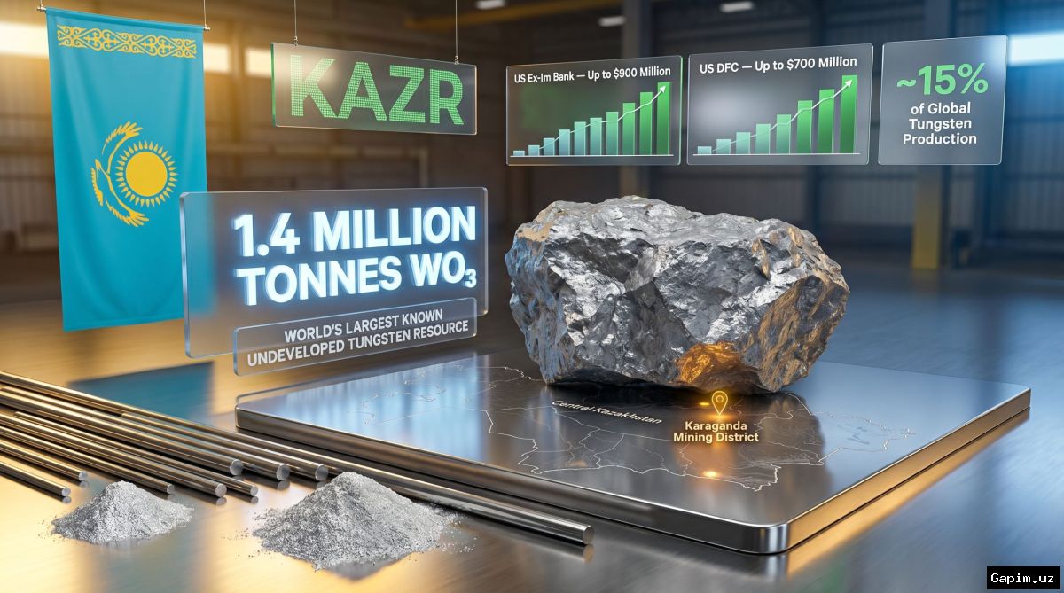 ⚖️💰 Trump’s sons become co-owners of company developing tungsten mines in Kazakhstan