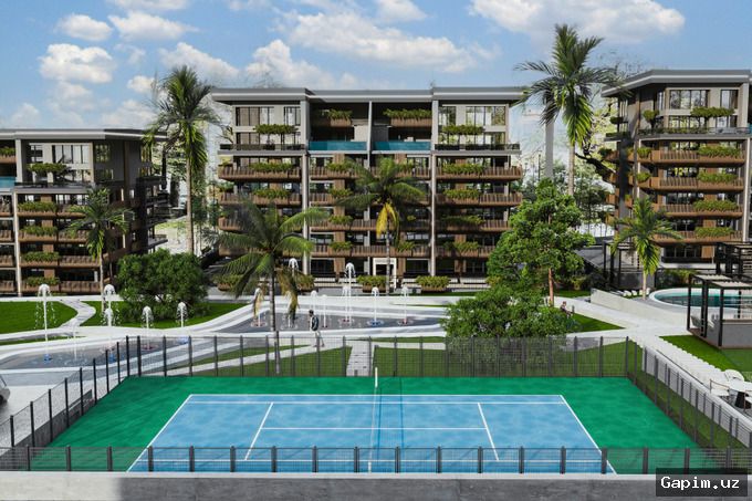 🏔️🏡 Oqtosh Avenue Resort: Aktash etagidagi hashamatli apartamentlar