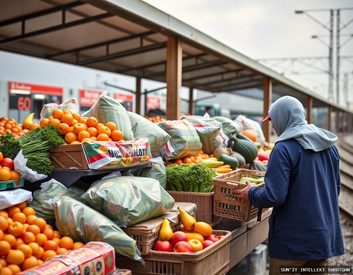 O'zbekiston dengiz va temir yo'l tashish orqali meva-sabzavot mahsulotlarini tashishda uglerod chiqindilarini kamaytirmoqda