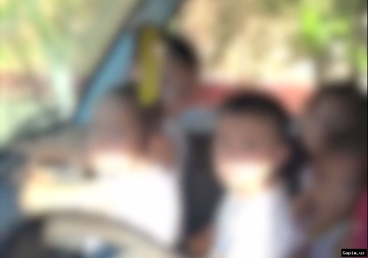 🚨👮‍♂️ 28 Children Illegally Transported in Damas Minivan in Fergana Region