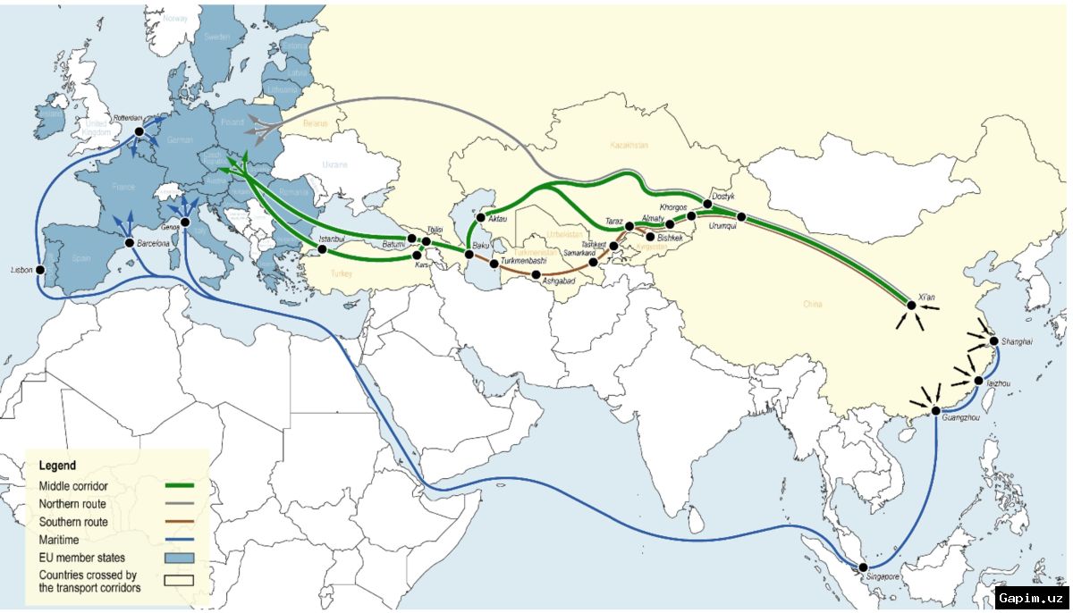 🚂🌍 Markaziy Osiyo transport yo‘laklari: Prezident temir yo‘l va raqamlashtirishga tayanmoqda