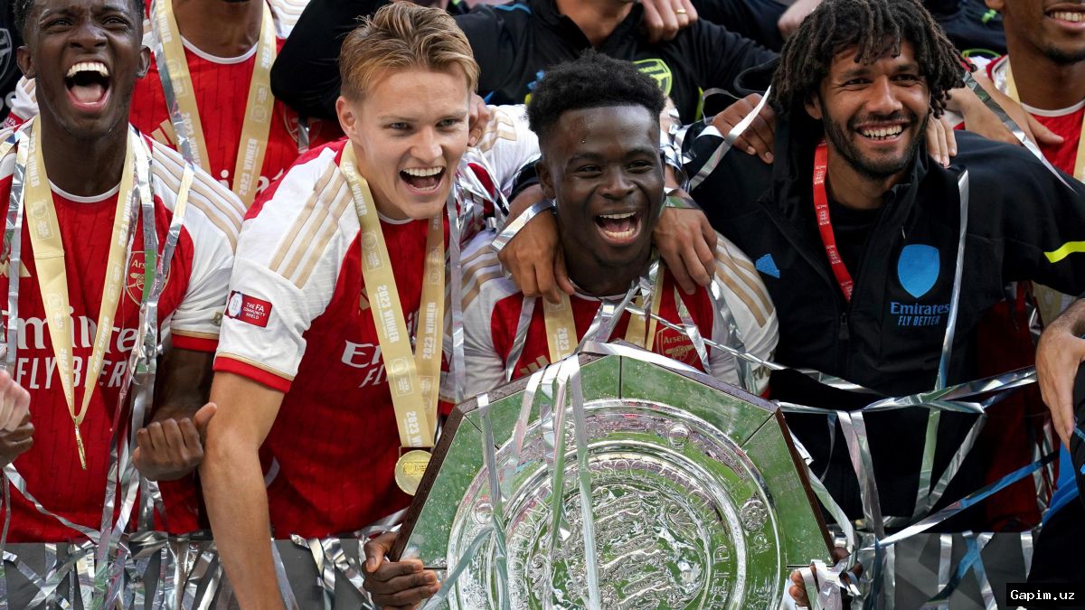 🏆⚽️ Arsenal cruise to 3-0 Community Shield win over Manchester City