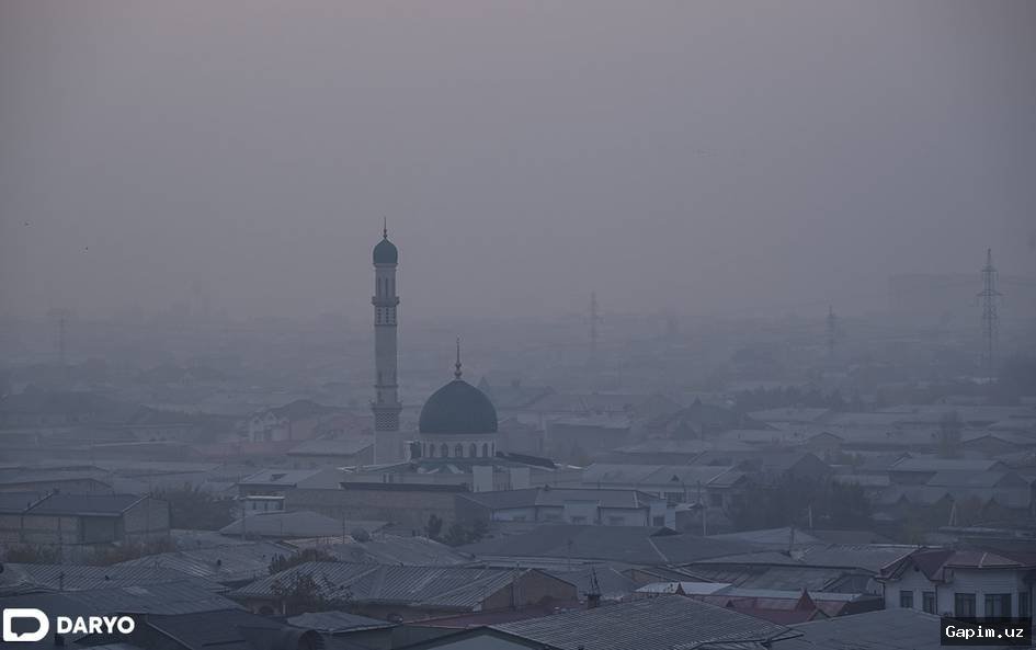 🌫️🌡️ Cold Anticyclone Approaches Uzbekistan: Air Quality to Temporarily Deteriorate