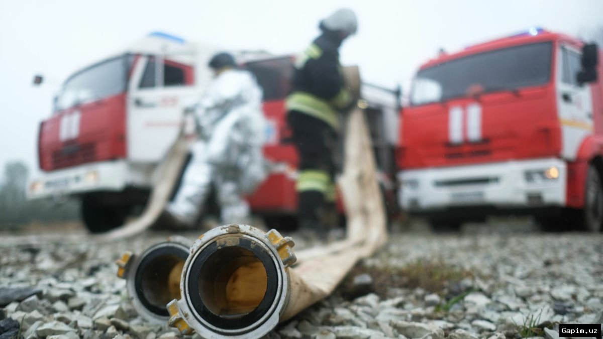 🔥🚒 Samarqandda yoqilg‘i quyish shoxobchasida yong‘in sodir bo‘ldi