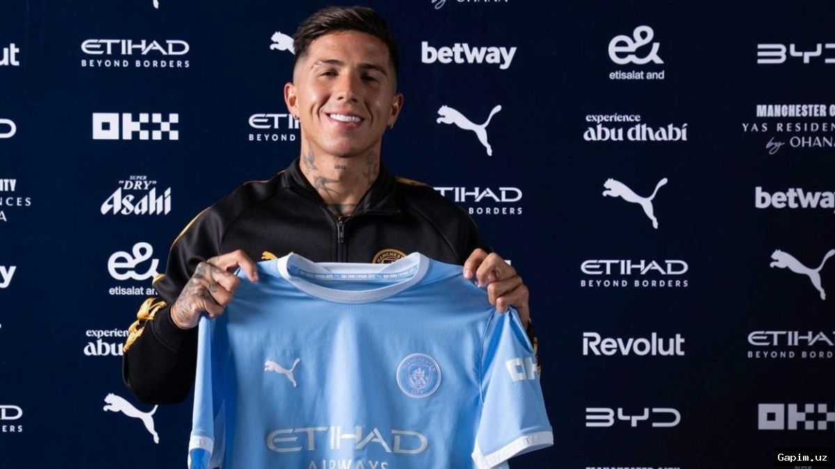 ⚽️💰 Manchester City smash British transfer record to sign Enzo Fernandez