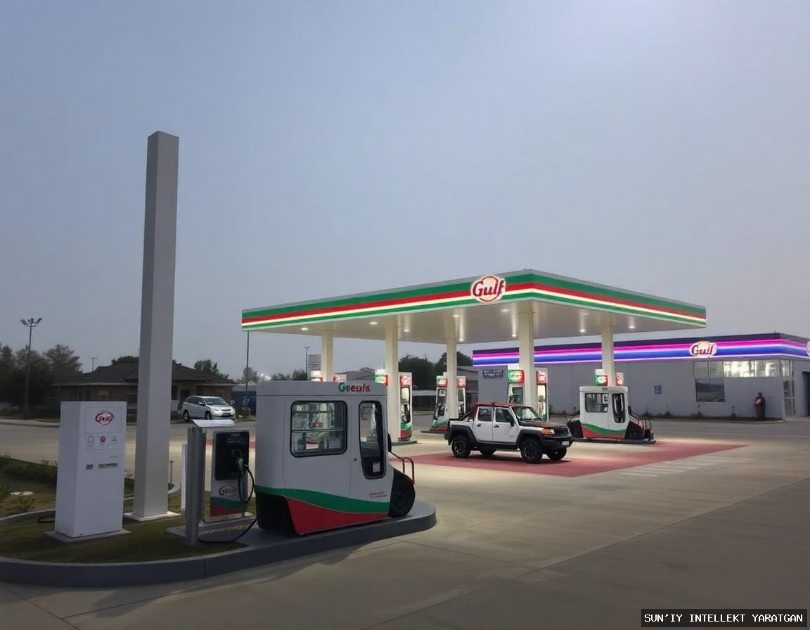 Американская компания Gulf планирует открыть около 100 АЗС в Узбекистане