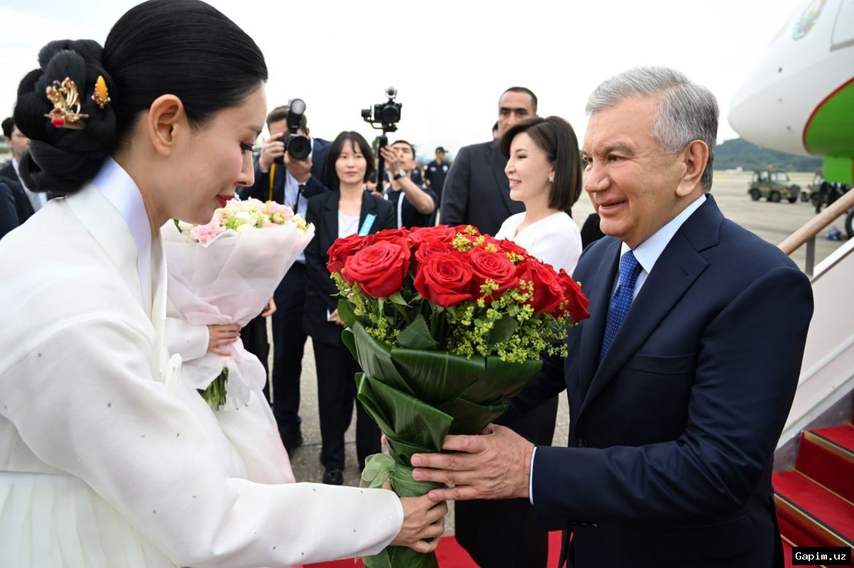 🇺🇿🇰🇷 Шавкат Мирзиёев с официальным визитом в Сеуле – новый этап узбекско-корейских отношений