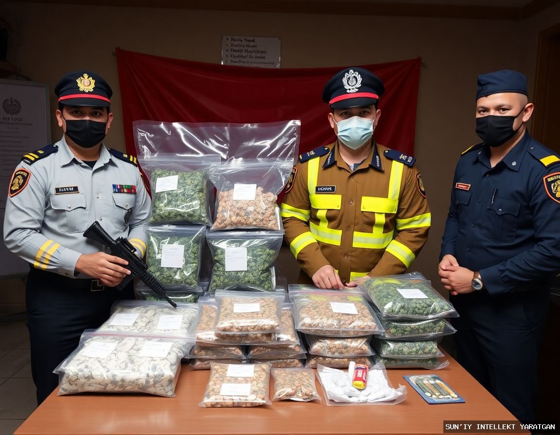 Служба государственной безопасности и полиция предотвратили попадание синтетических наркотиков на черный рынок на сумму $300 000