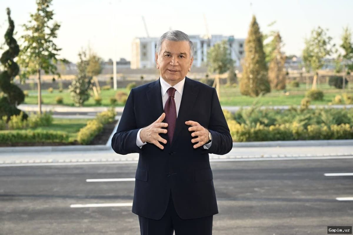 🏗️🇺🇿 Prezident Shavkat Mirziyoyev Yangi Toshkent loyihalari bilan tanishish uchun tashrif buyurdi